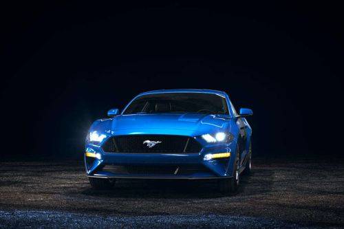 Mustang Tilted Front View