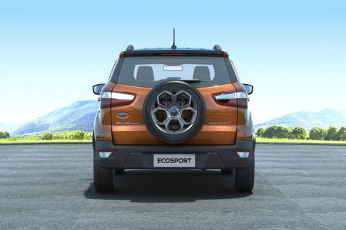 Full Rear View of Ford Ecosport
