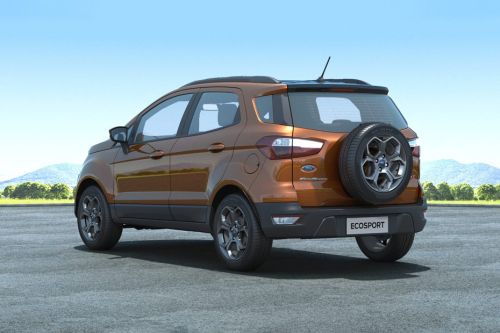 Rear Cross Side View of Ford Ecosport