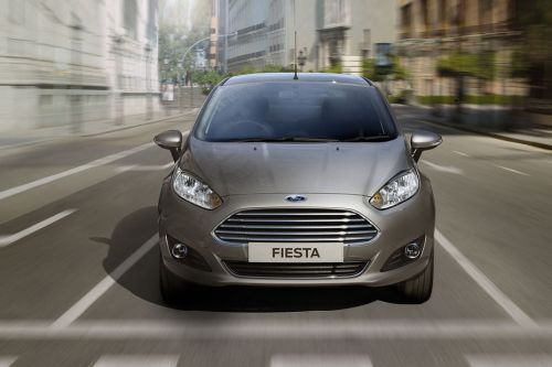 Full Front View of Fiesta Sedan (2010-2019)