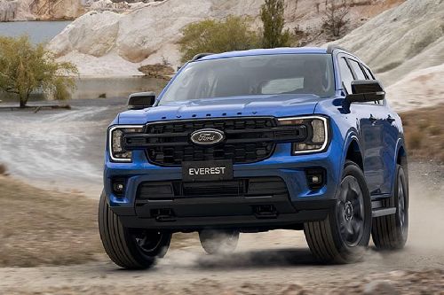 Ford Everest Front Cross Side View