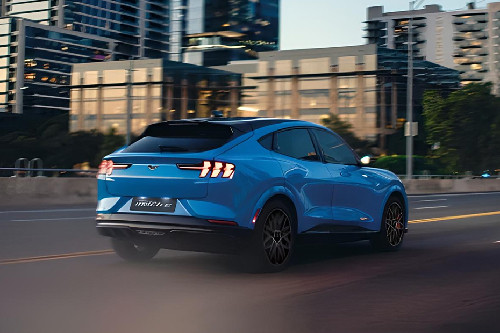 Mustang Mach-E Rear angle view