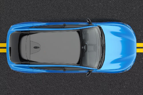 Top View of Mustang Mach-E