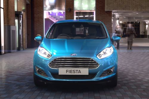 Full Front View of Fiesta Hatchback (2010-2019)