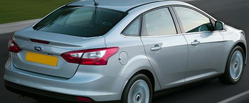 Focus 2015 Rear angle view