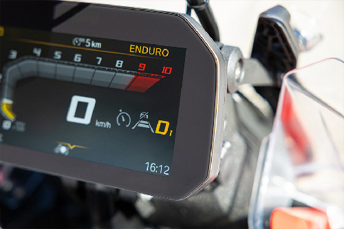 BMW R 1300 GS Adventure Console View