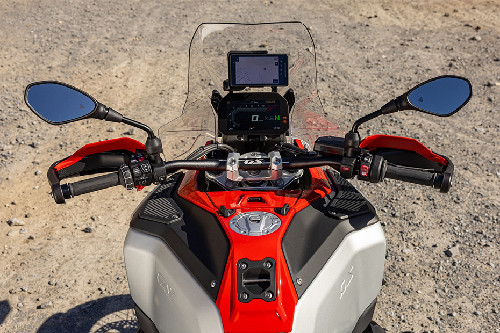 BMW R 1300 GS Adventure Handle Bar View