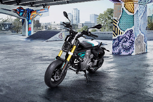 BMW CE 02 Slant Rear View Full Image