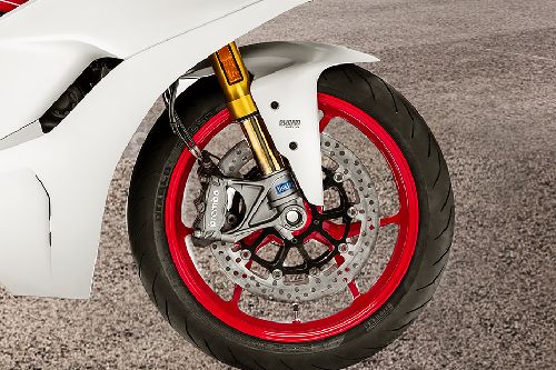 Ducati SuperSport Front Tyre View