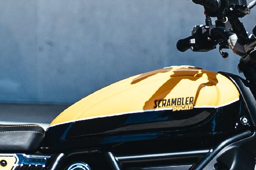 Ducati Scrambler Full Throttle Fuel Tank View