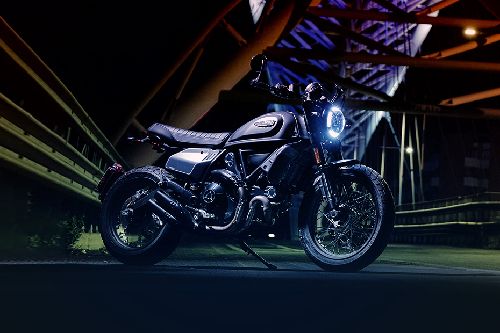 Ducati Scrambler Nightshift Slant Rear View Full Image