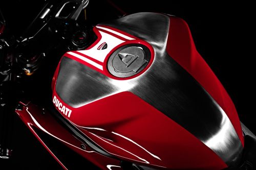 Ducati Panigale R Fuel Tank View