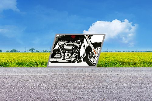 Harley-Davidson Electra Glide Engine View