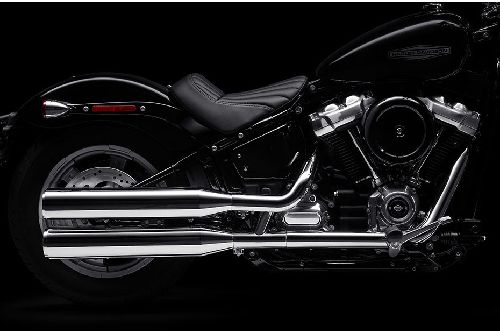 Harley-Davidson Softail Exhaust View