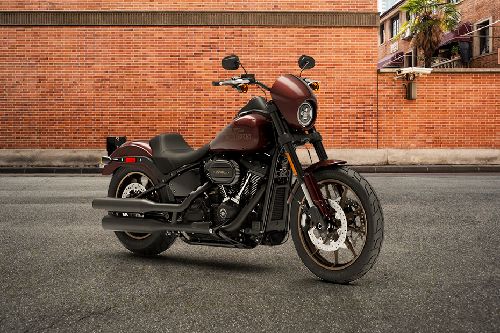 Harley-Davidson Low Rider Slant Rear View Full Image
