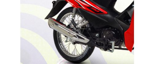 Honda Wave Exhaust View