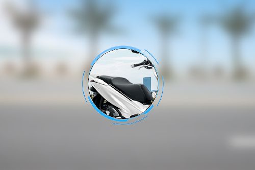 Honda PCX150 Rider Seat View