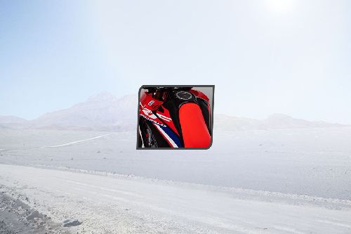 Honda CRF250 Rally Fuel Tank View