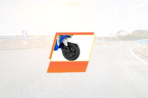 Honda DIO Front Tyre View