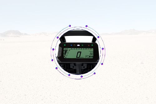 Honda CRF300 Rally Speedometer
