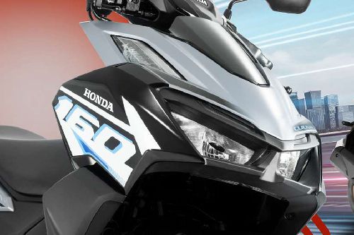 Head Light View Honda Click 160 Head Light View
