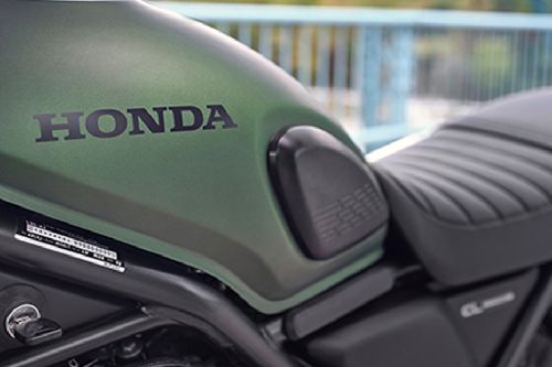 Honda CL500 Fuel Tank View
