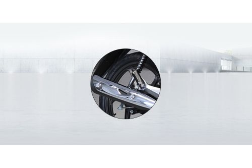 Honda Wave125 Alpha Exhaust View