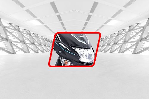 Honda RS125 Fi Head Light View