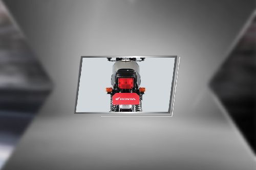 Honda TMX125 Alpha Tail Light View