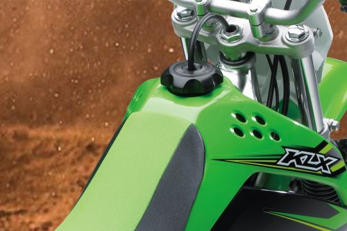 Fuel Tank View Kawasaki KLX 140 Fuel Tank View