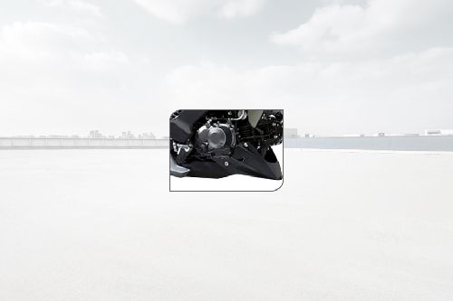 Kawasaki Z125 Engine View