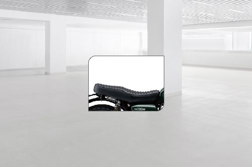 Kawasaki W800 Rider Seat View