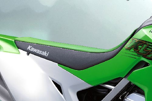 Kawasaki KLX 300R Rider Seat View