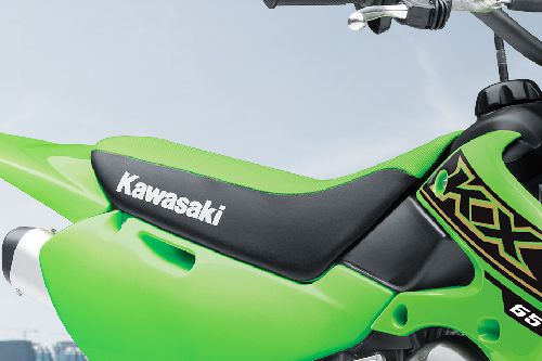 Kawasaki KX65 Rider Seat View