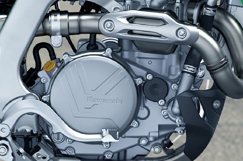 Engine View Kawasaki KX 450X Engine View