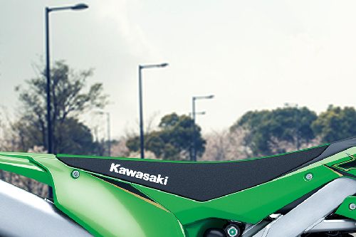 Rider Seat View Kawasaki KX 450X Rider Seat View