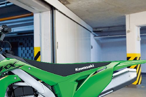 Rider Seat View Kawasaki KX 450 Rider Seat View