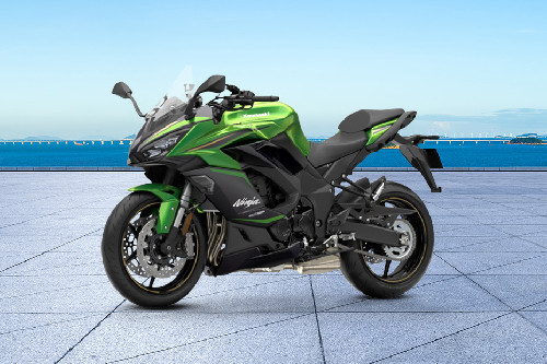 Kawasaki Ninja 1100SX SE Slant Front View Full Image