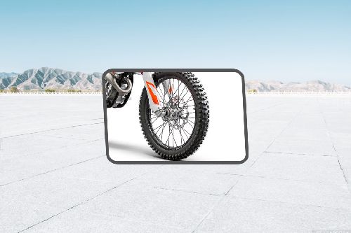 KTM 350 SX-F Front Tyre View