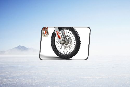 KTM 85 SX 17/14 Front Tyre View