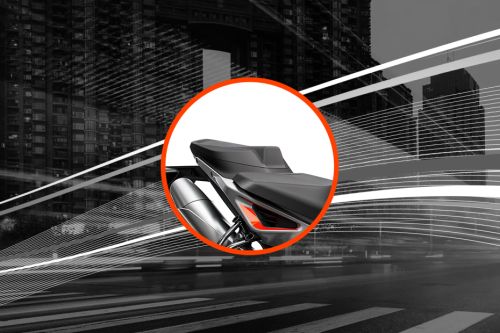 KTM 790 Duke Rider Seat View