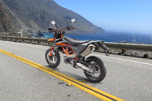 KTM 690 SMC-R Slant Back Side View Right