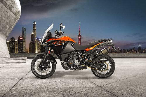KTM 1090 Adventure Left Side View Full Image