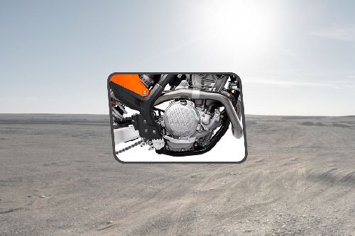 KTM 350 EXC-F Engine View