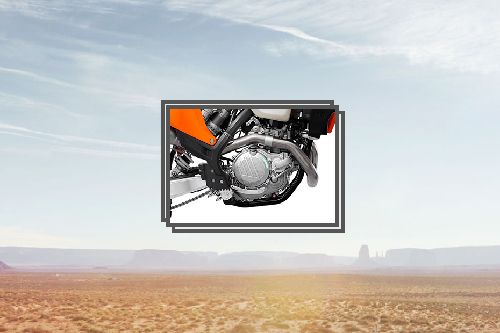 KTM 500 EXC-F Engine View