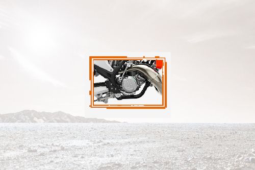 KTM 125 SX Engine View