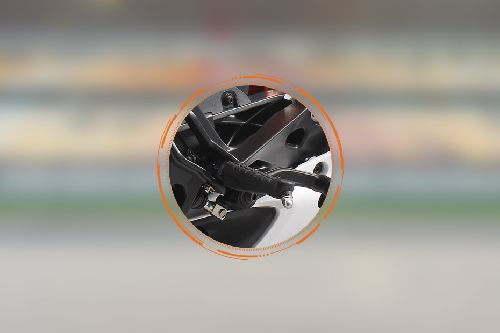 KTM RC 200 Foot Rest View