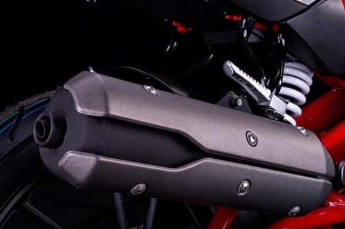 Kymco K-Pipe 125 Exhaust View