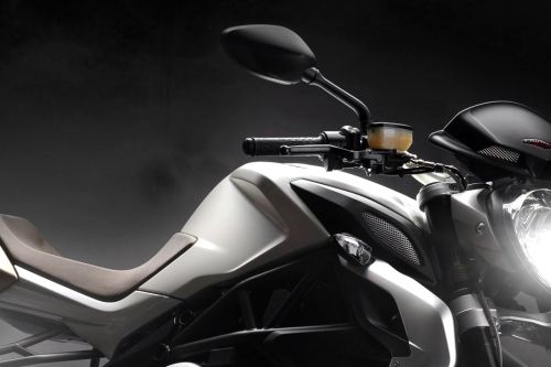 MV Agusta Brutale 675 Fuel Tank View