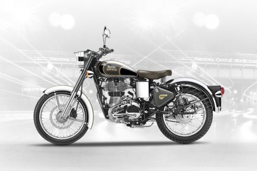 Royal Enfield Classic 500 Left Side View Full Image